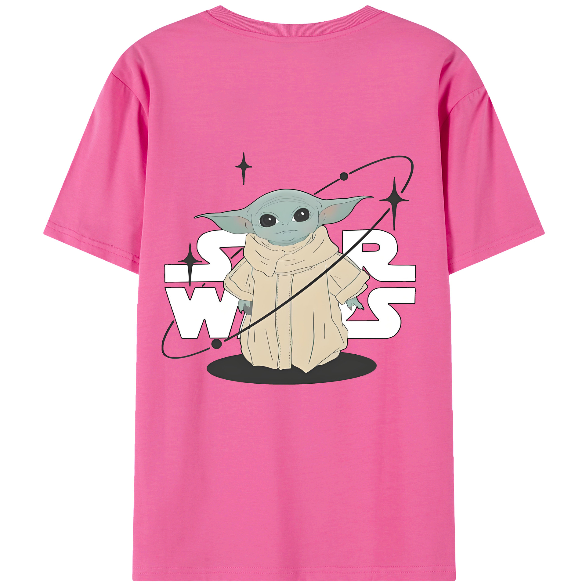 （画像用） スター・ウォーズ Star Wars レディース半袖Tシャツ(バックプリント)